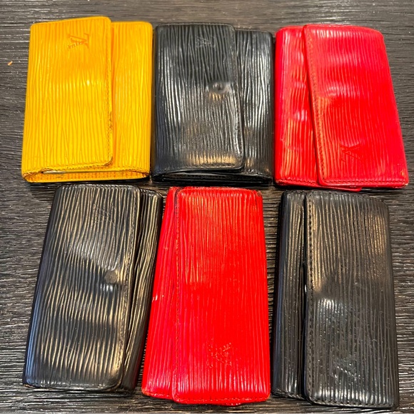 Louis Vuitton Accessories - Louis Vuitton Authentic Bundle of 6 Epi Key Holders